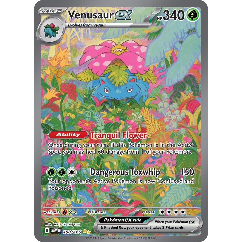Venusaur ex (198/165) (SV: Scarlet & Violet 151)