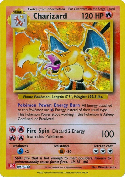 Charizard (003/034) (Trading Card Game Classic) (CL)
