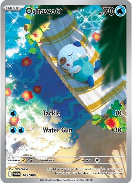 Oshawott (105/086) (SV: White Flare)