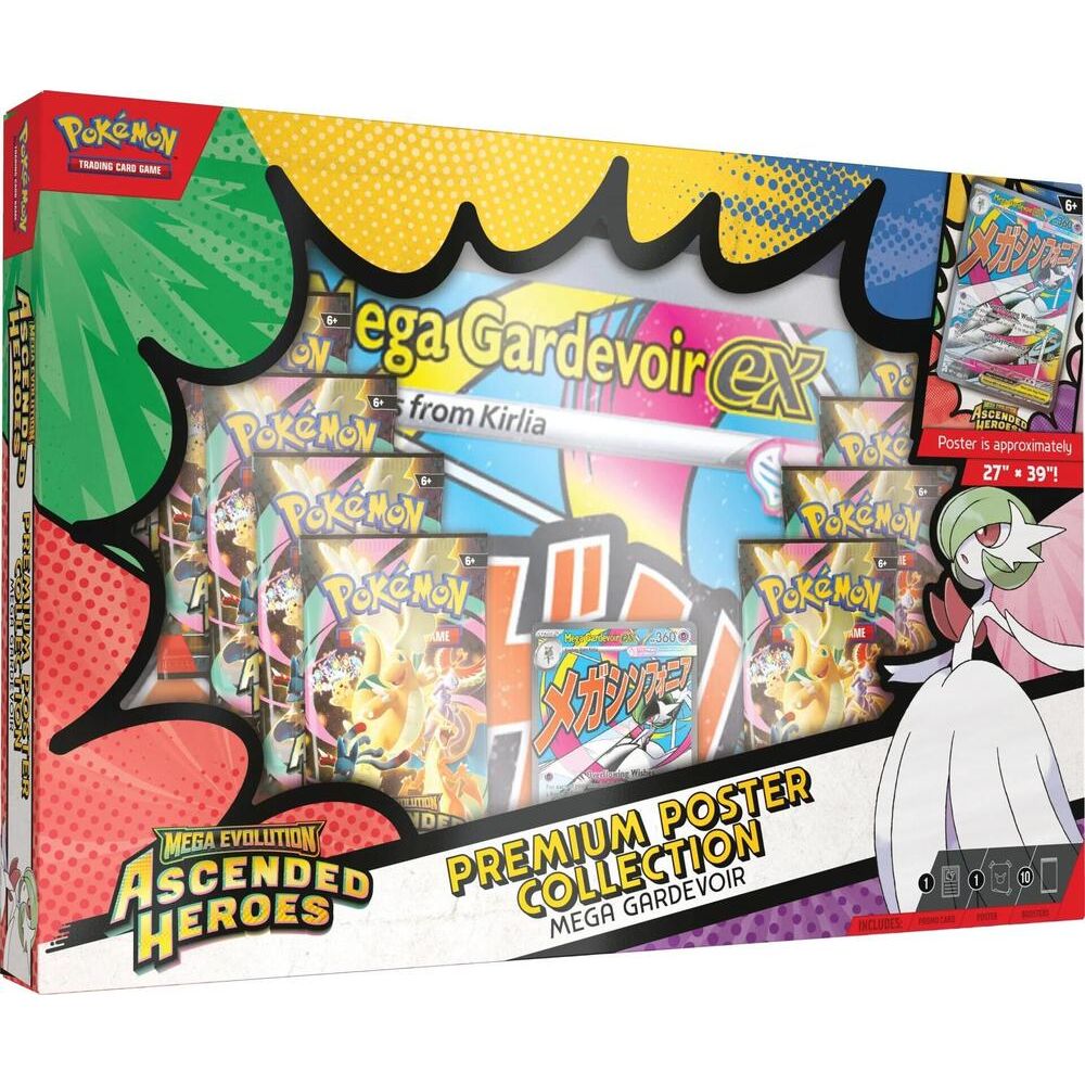 POKÉMON TCG Mega Evolution- Ascended Heroes Premium Poster Collection