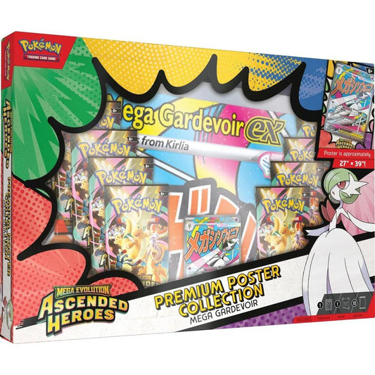 POKÉMON TCG Mega Evolution- Ascended Heroes Premium Poster Collection