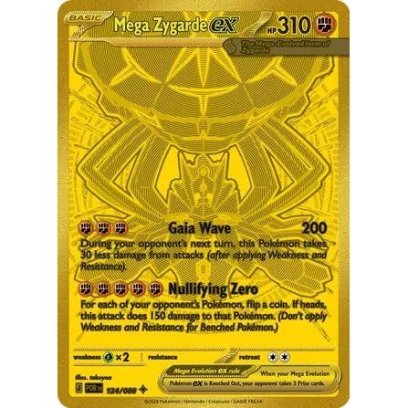 Mega Zygarde ex (124/088) (ME03: Perfect Order)