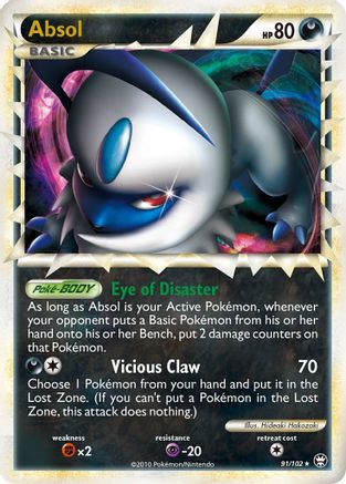 Absol (Prime) (91/102) - Triumphant Holofoil