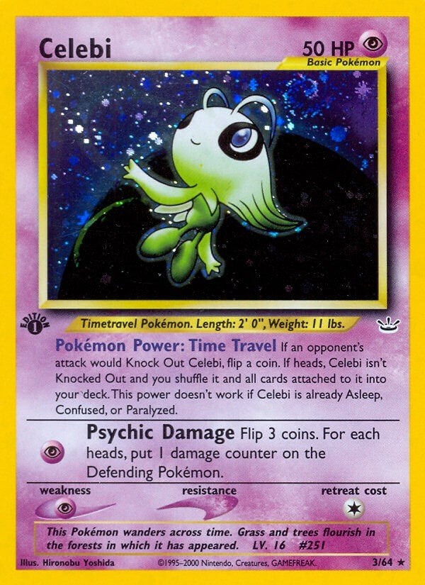 Celebi (3) (03/64) (Neo Revelation) (N3)