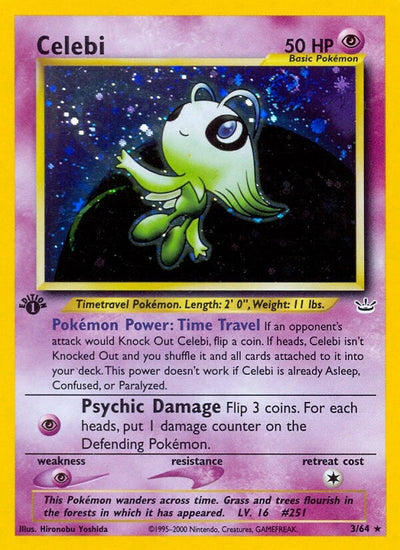 Celebi (3) (03/64) (Neo Revelation) (N3)