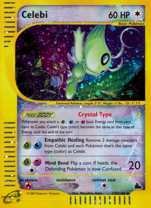 Celebi (145/144) (Skyridge) (SK)