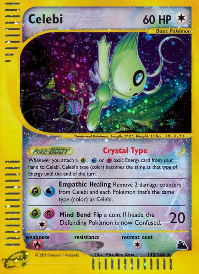 Celebi (145/144) (Skyridge) (SK)