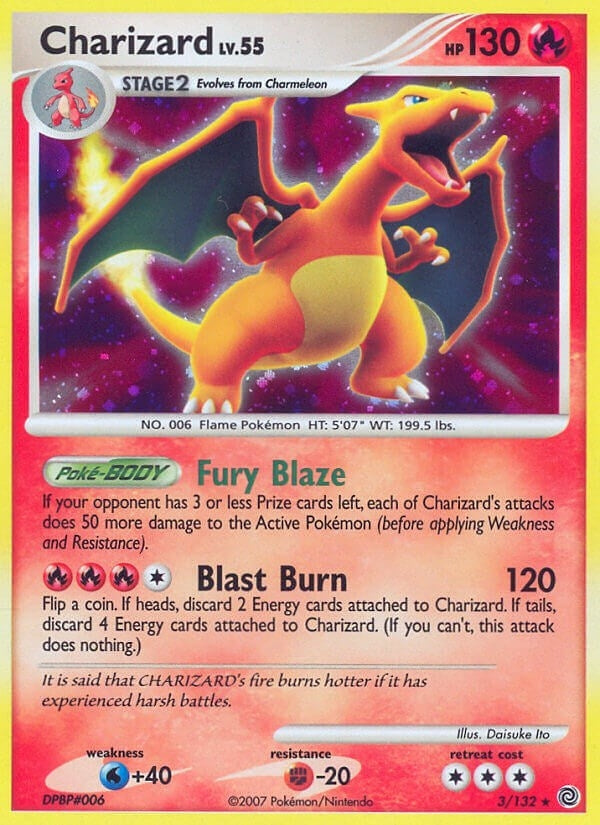Charizard (3/132) (Secret Wonders) (SW)