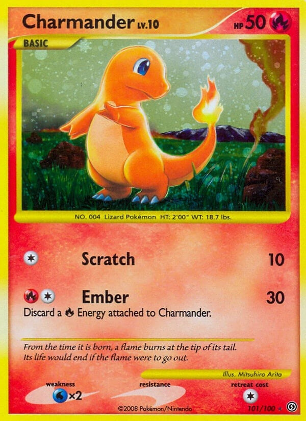 Charmander (101/100) (Stormfront) (SF)