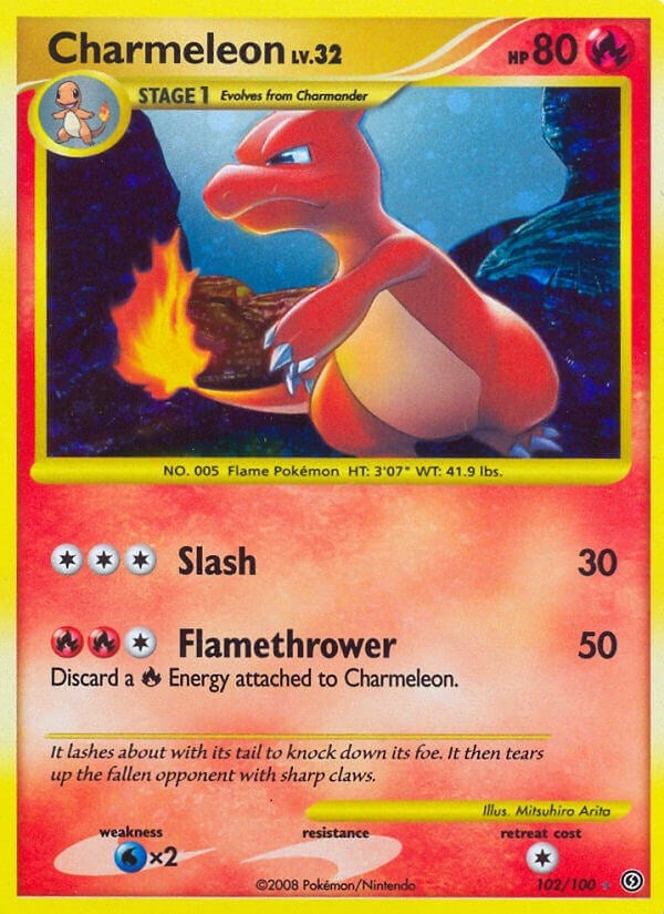 Charmeleon (102/100) (Stormfront) (SF)