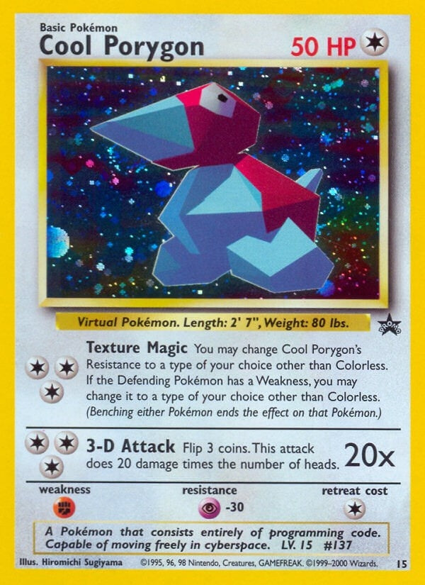 Cool Porygon (15/53) (WoTC Promo) (PR)
