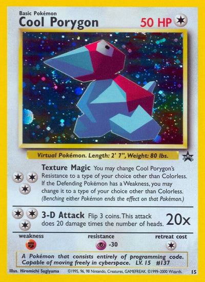Cool Porygon (15/53) (WoTC Promo) (PR)