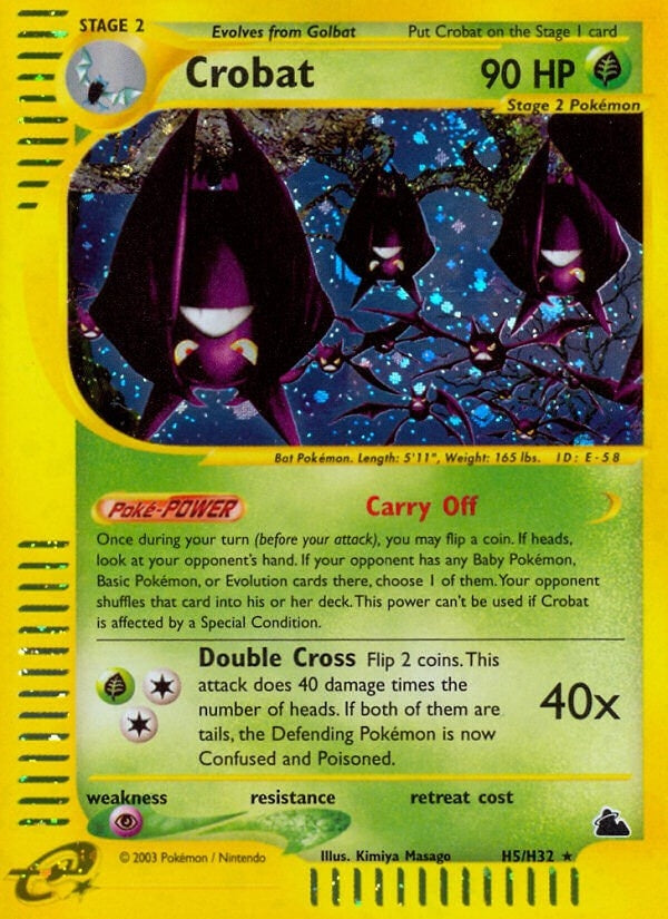Crobat (H5) (H05/H32) (Skyridge) (SK)