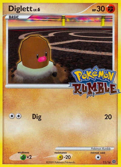 Diglett (11) (Rumble) (RUM)
