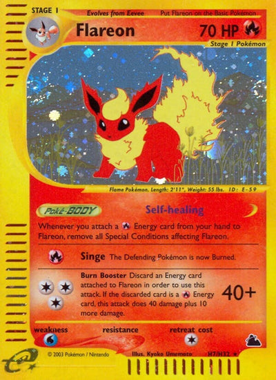 Flareon (H7) (H07/H32) (Skyridge) (SK)