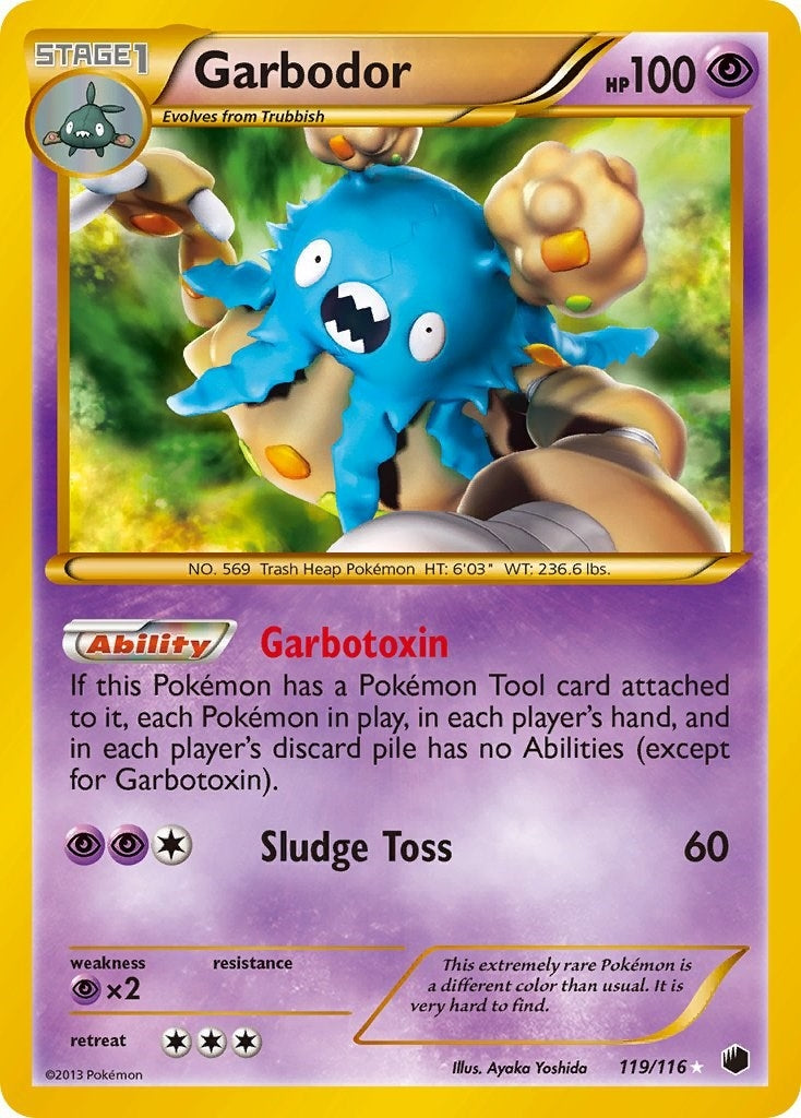 Garbodor (119 Secret Rare) (119/116) (Plasma Freeze) (PLF)