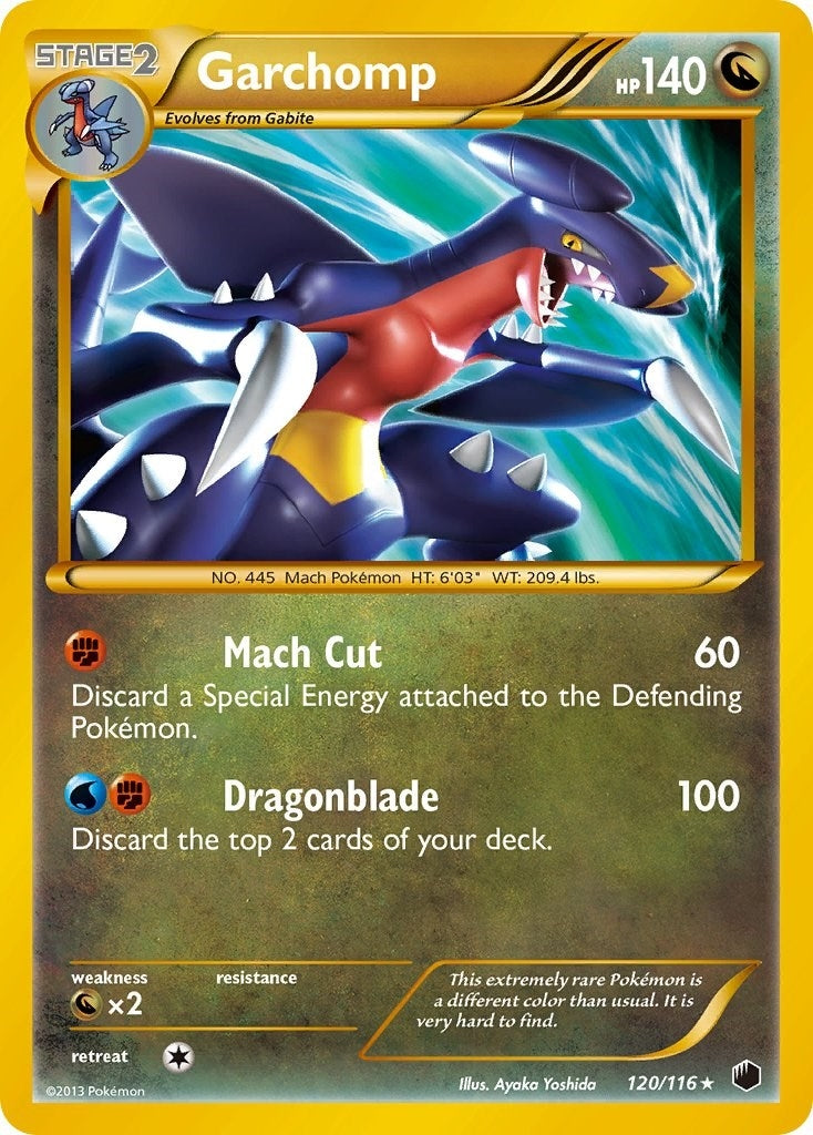 Garchomp (120 Secret Rare) (120/116) (Plasma Freeze) (PLF)