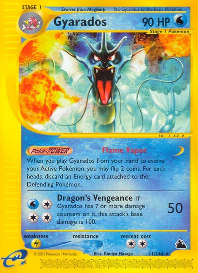 Gyarados (11) (011/144) (Skyridge) (SK)
