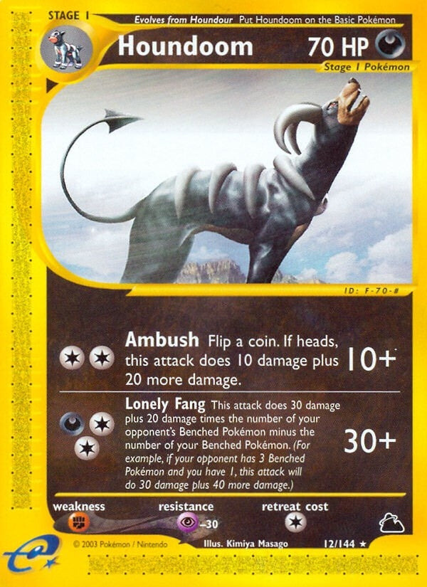 Houndoom (12) (012/144) (Skyridge) (SK)