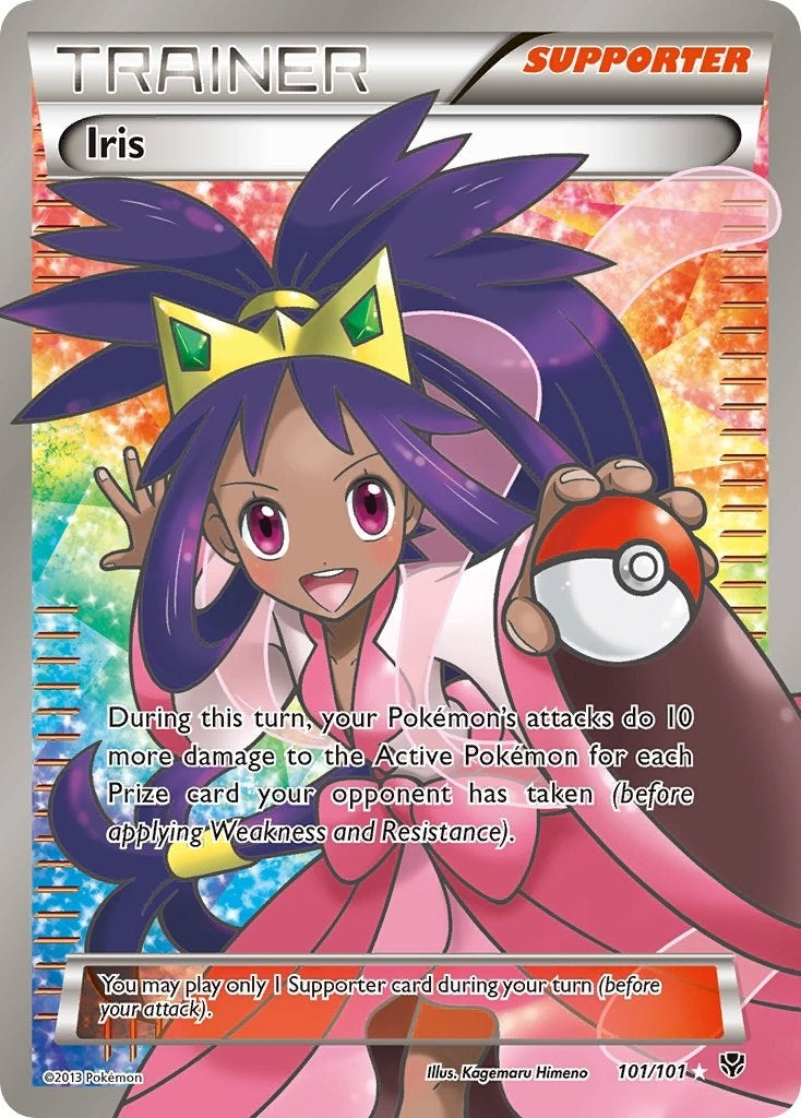 Iris (101 Full Art) (101/101) (Plasma Blast) (PLB)
