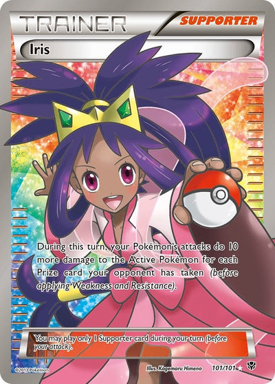 Iris (101 Full Art) (101/101) (Plasma Blast) (PLB)