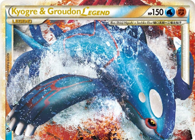 Kyogre & Groudon Legend (Top) (87/90) (Undaunted) (UD)