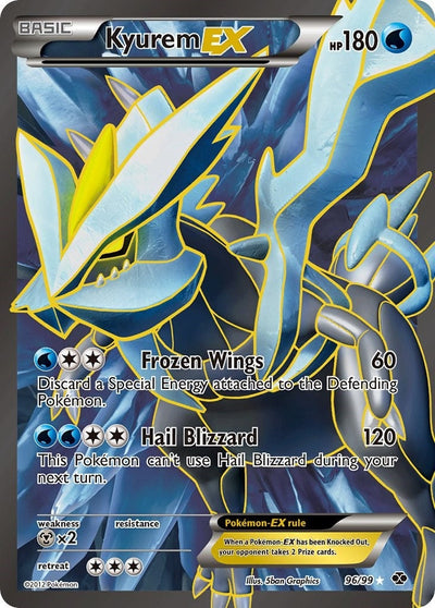 Kyurem EX (96 Full Art) (96/99) (Next Destinies) (NXD)