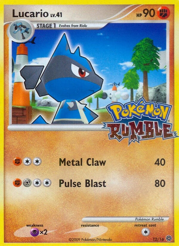 Lucario (12) (Rumble) (RUM)