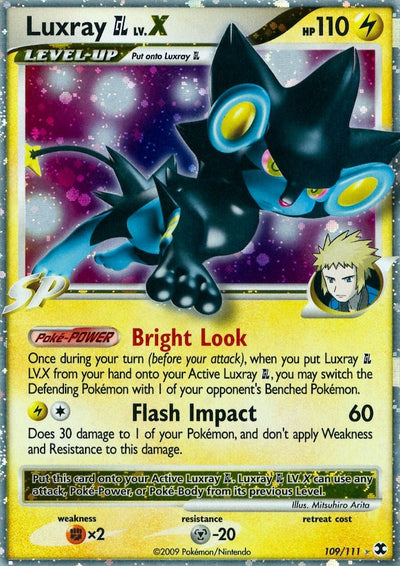 Luxray GL Lv.X (109/111) (Rising Rivals) (RR)