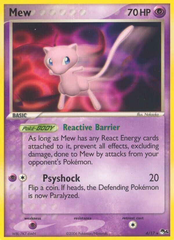Mew (004/017) (POP Series 4) (POP)