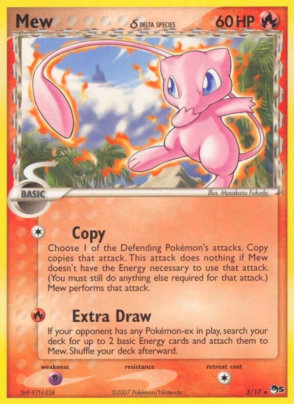Mew (Delta Species) (003/017) (POP Series 5) (POP)