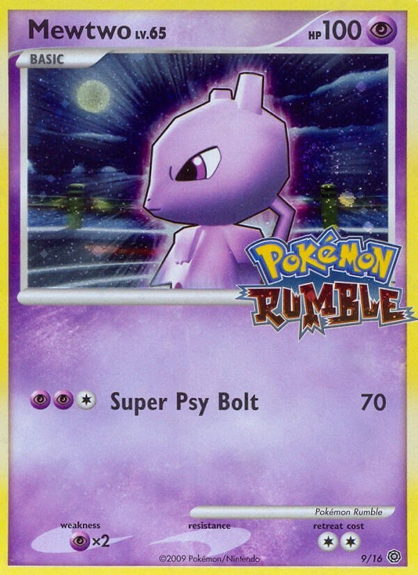 Mewtwo (9) (Rumble) (RUM)