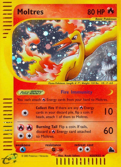 Moltres (H20) (H20/H32) (Skyridge) (SK)