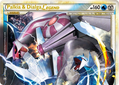 Palkia & Dialga Legend (Top) (101/102) (Triumphant) (TM)