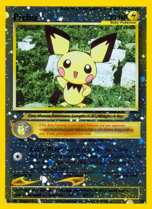 Pichu (35/53) (WoTC Promo) (PR)