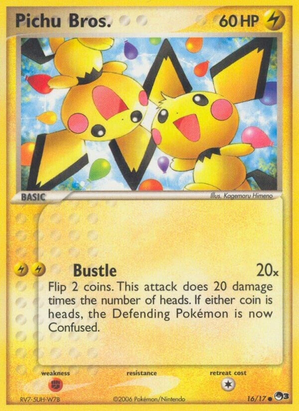 Pichu Bros. (016/017) (POP Series 3) (POP)
