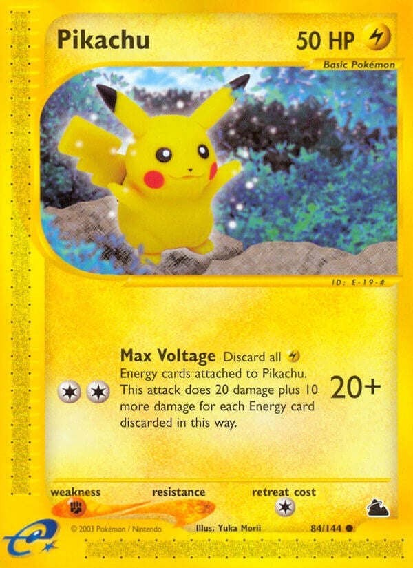 Pikachu (084/144) (Skyridge) (SK)