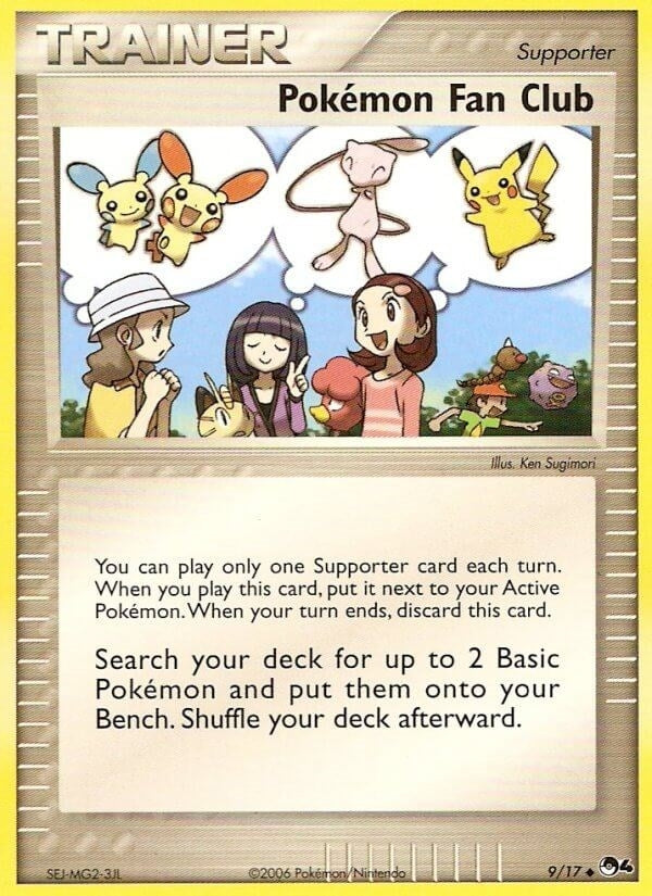 Pokemon Fan Club (009/017) (POP Series 4) (POP)