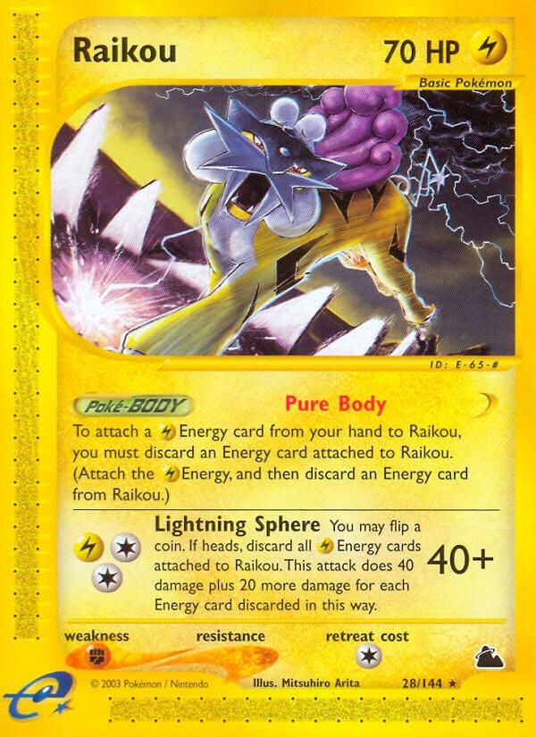 Raikou (028/144) (Skyridge) (SK)