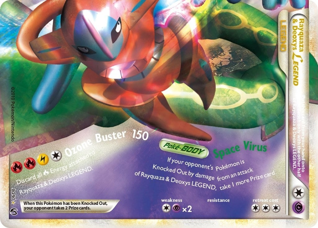 Rayquaza & Deoxys Legend (Bottom) (90/90) (Undaunted) (UD)