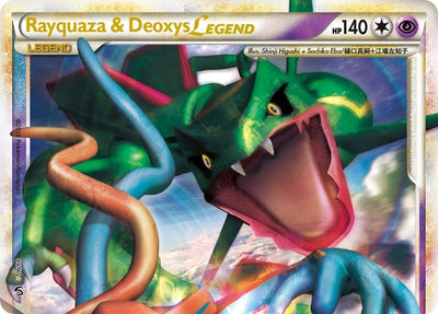 Rayquaza & Deoxys Legend (Top) (89/90) (Undaunted) (UD)