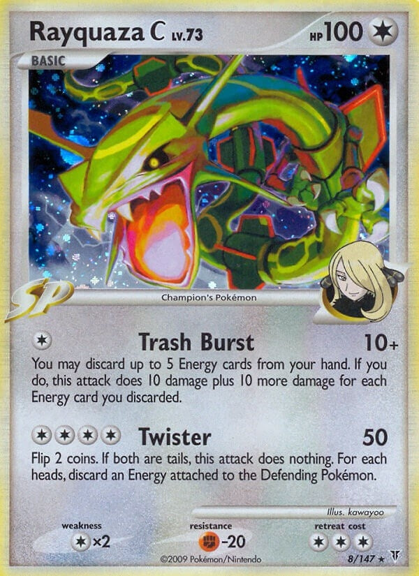 Rayquaza C (8) (Supreme Victors) (SV)