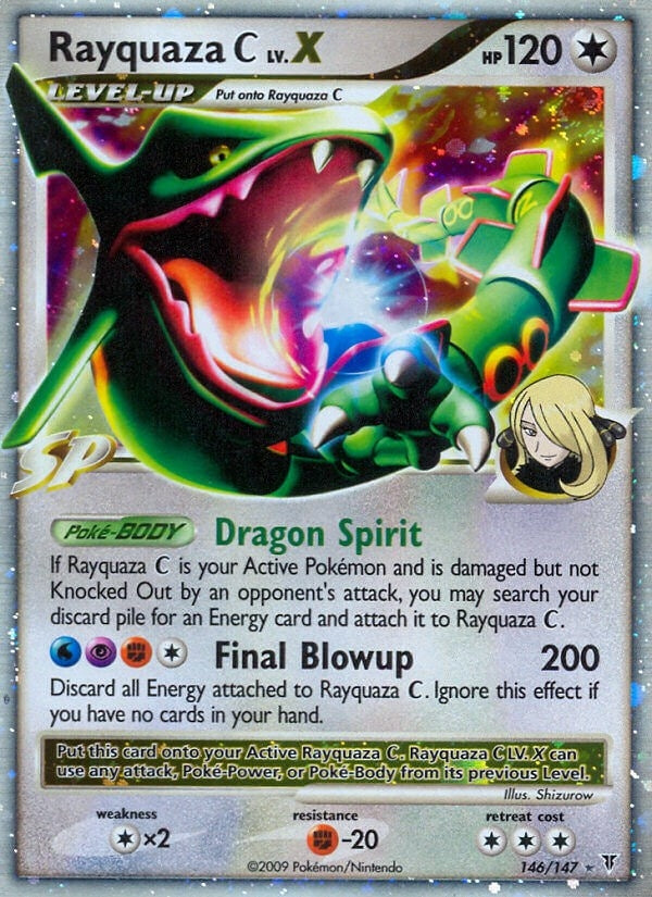 Rayquaza C Lv.X (146) (Supreme Victors) (SV)