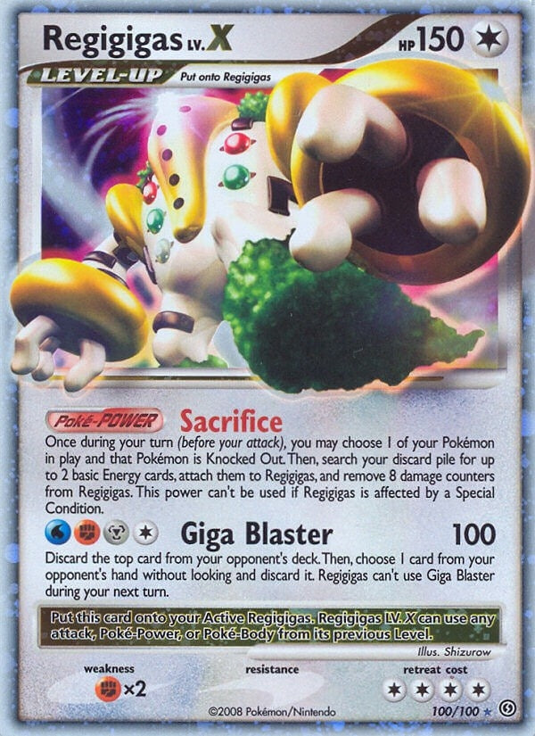 Regigigas LV.X (100/100) (Stormfront) (SF)