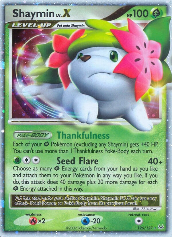 Shaymin Lv.X (Land Forme) (126/127) (Platinum) (PL)