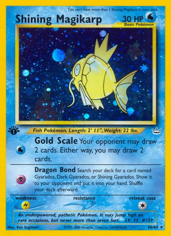 Shining Magikarp (66/64) (Neo Revelation) (N3)