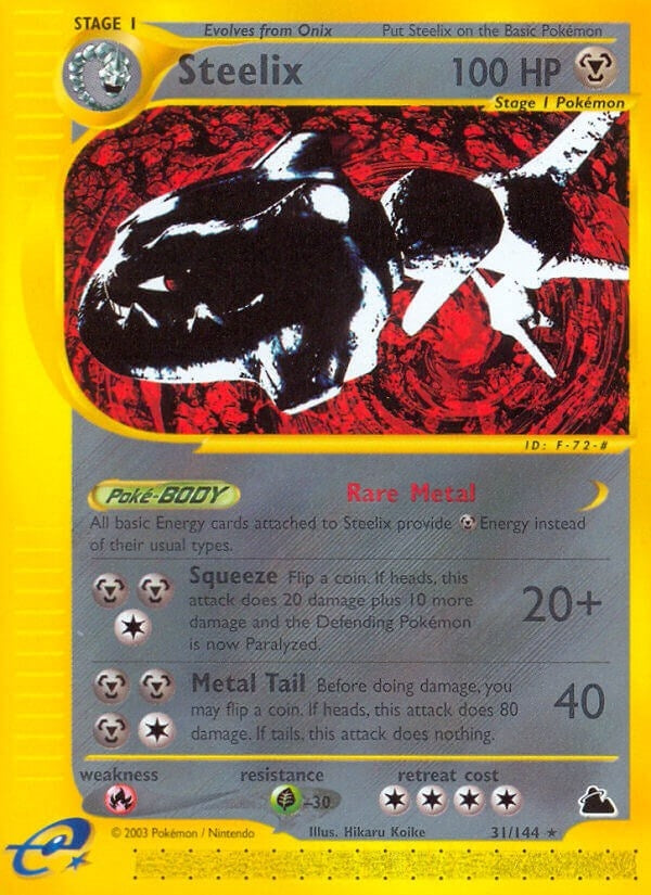 Steelix (31) (031/144) (Skyridge) (SK)