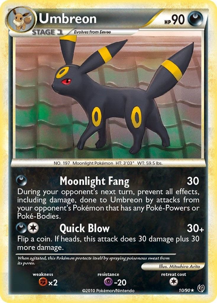 Umbreon (10/90) (Undaunted) (UD)