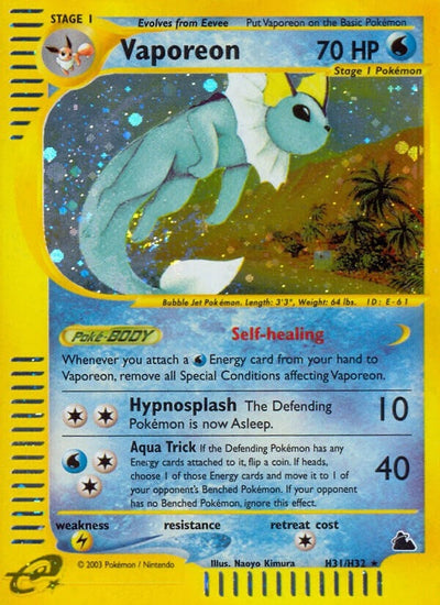 Vaporeon (H31) (H31/H32) (Skyridge) (SK)
