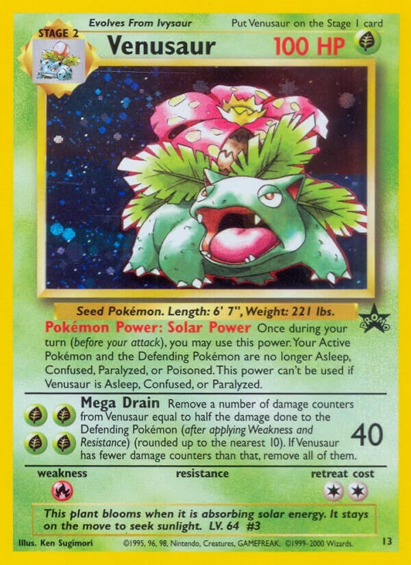 Venusaur (13/53) (WoTC Promo) (PR)